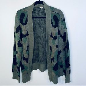 Camo Cardigan